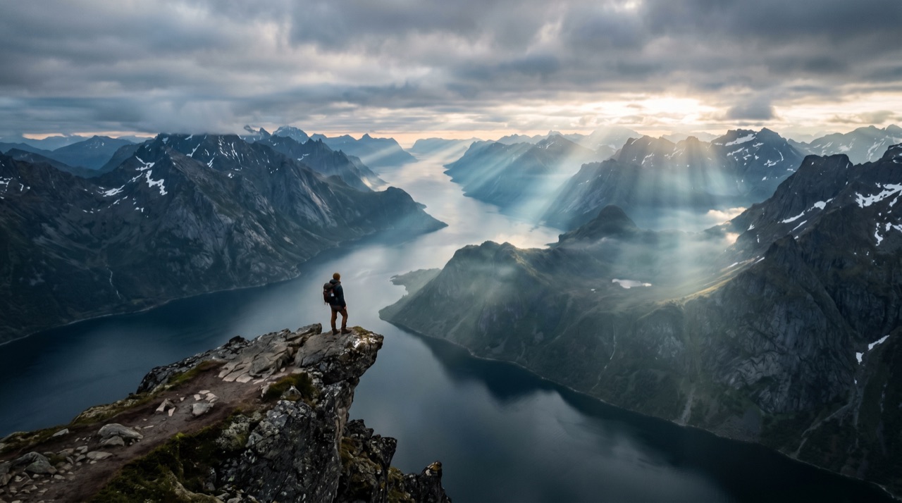 Epic landscape frame